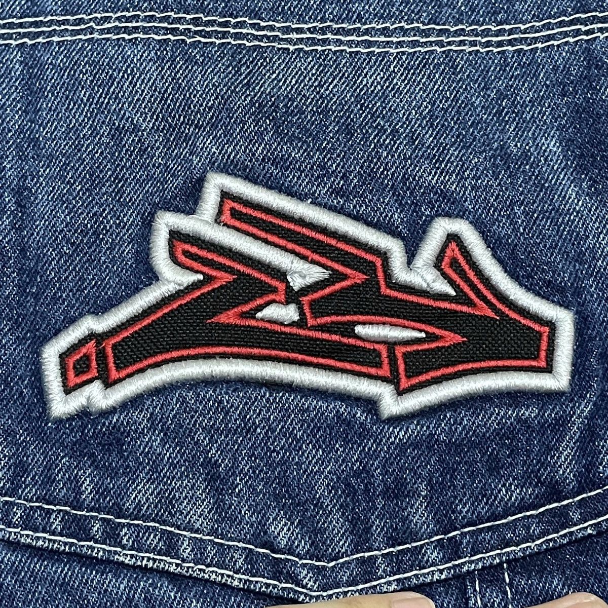 Rap Tees Very Rare Vintage Brand Sancezz Hip Hop Baggy Jeans 1990s Size US 38 / EU 54 - 10 Thumbnail
