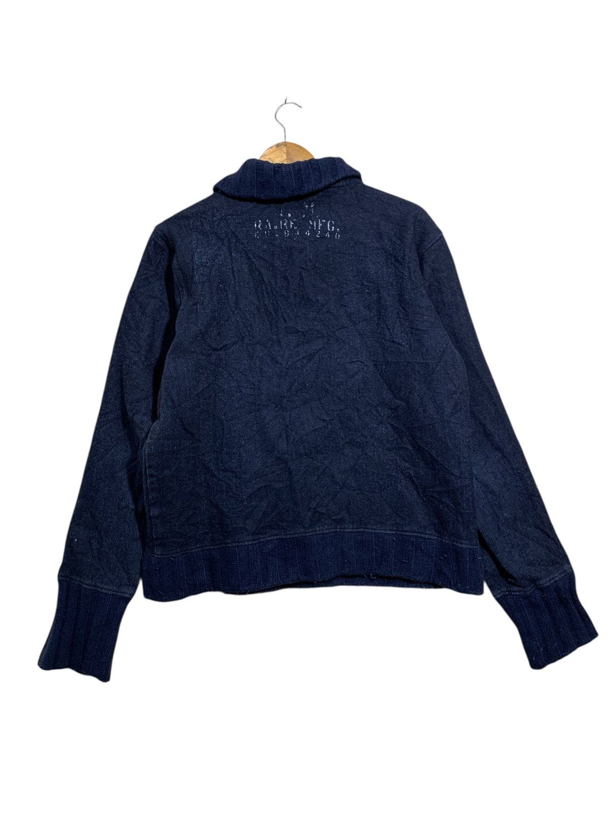 Massimo Osti 🔥RA-RE WOOL JUMPER DECK NAVY SWEATSHIRTS Size US XL / EU 56 / 4 - 6 Thumbnail