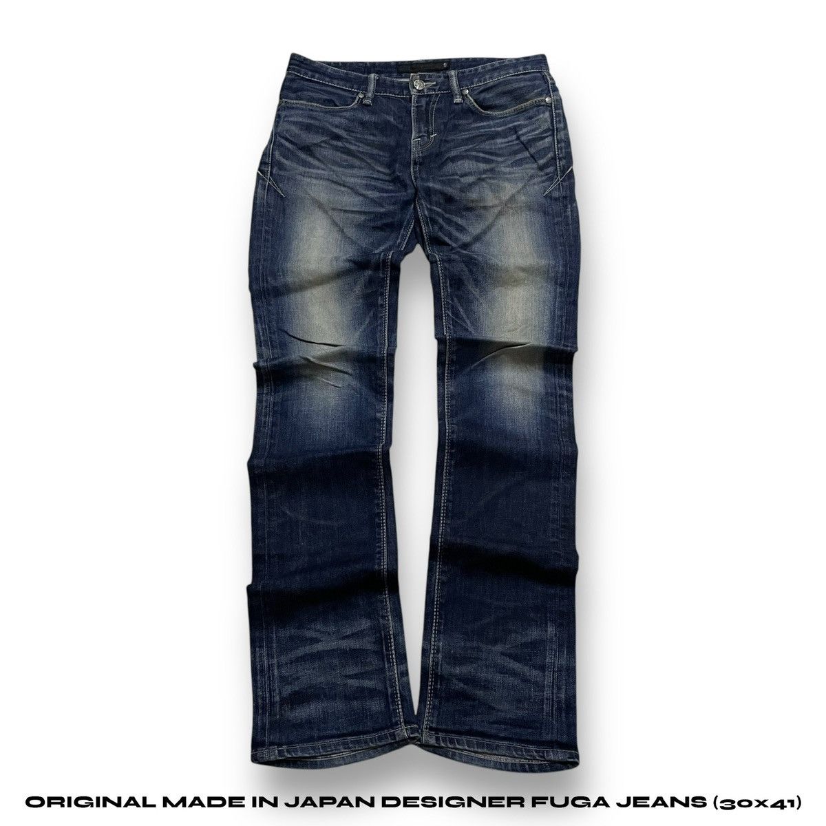 If Six Was Nine ORIGINAL MADE IN JAPAN DESIGNER FUGA JEANS (30×41) FG13-C17 Size US 30 / EU 46 - 1 Thumbnail