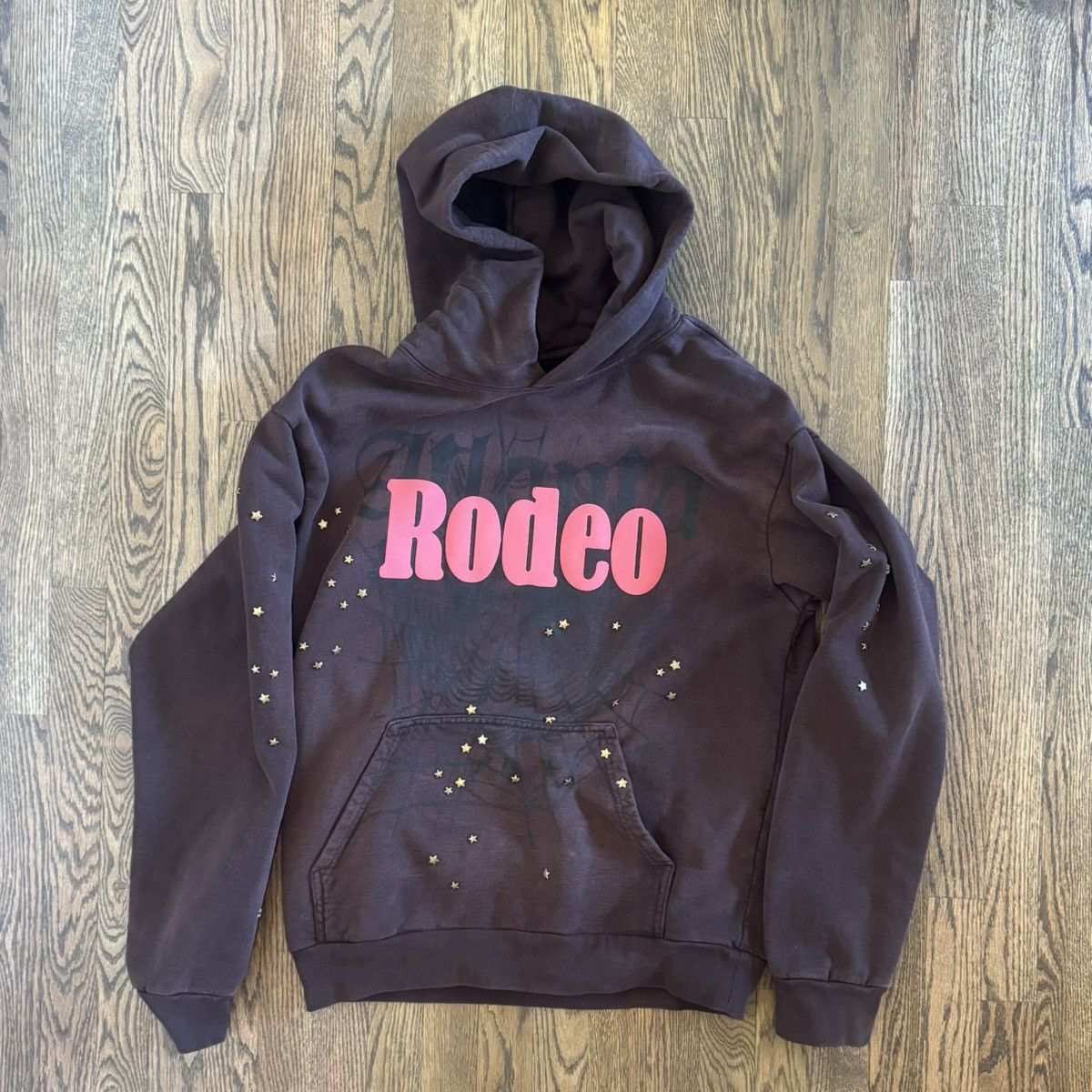 Travis Scott × Young Thug Travis Scott x Sp5der Rodeo Hoodie Travis Scott × Young Thug Travis Scott x Sp5der Rodeo Hoodie