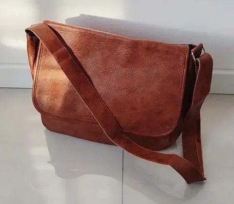 Other Fashion 90s pu leather crossbody messenger bag vintage Size ONE SIZE - 3 Thumbnail