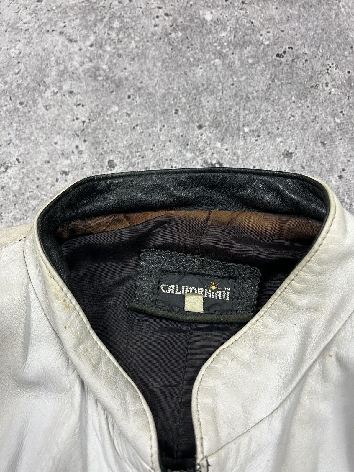 Mexicana × Vintage 1996 Mexico World Cup Usa Leather Jacket Size US L / EU 52-54 / 3 - 11 Thumbnail