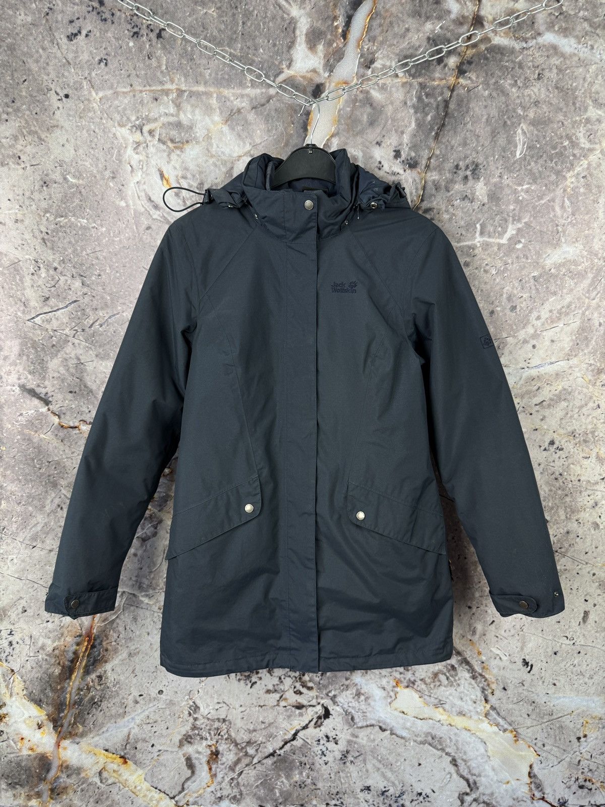 Jack Wolfskin Women’s Jack Wolfskin 3in1 System Microguard Jacket Regular Size S / US 4 / IT 40 - 2 Thumbnail