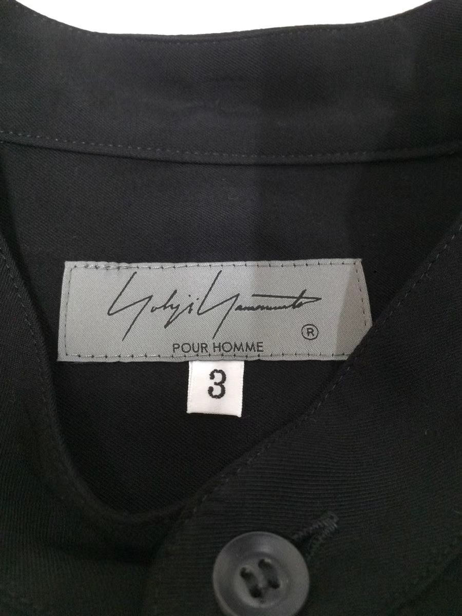 Yohji Yamamoto yohji yamamoto pour homme Stand Collar Shirt K11 Size US L / EU 52-54 / 3 - 4 Thumbnail