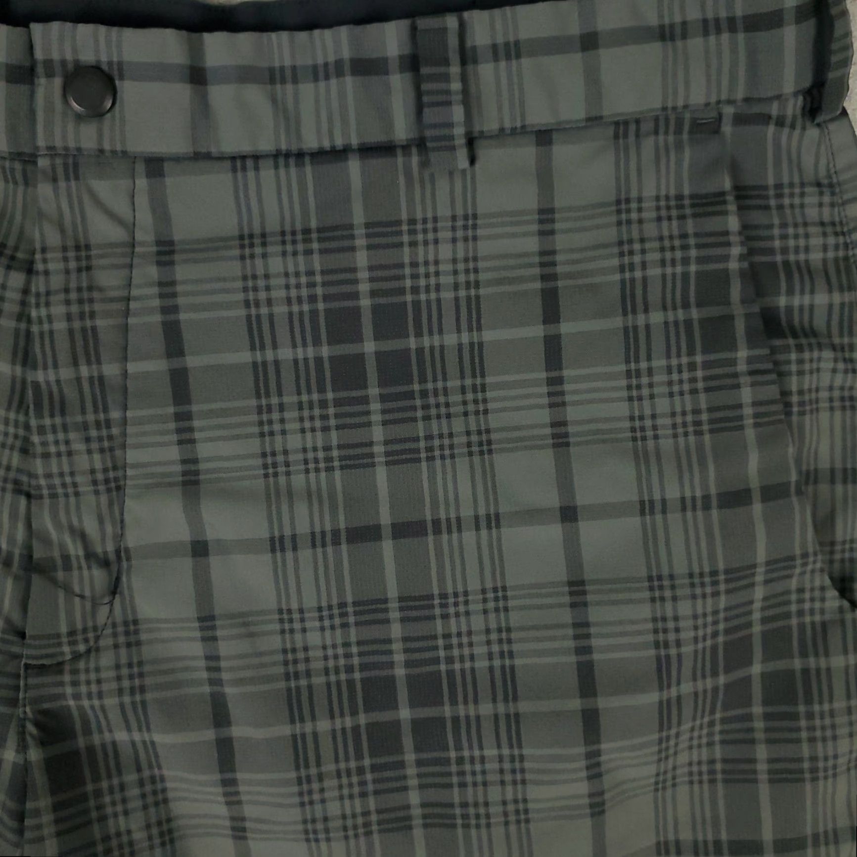 Nike Nike Shorts Mens 38 Gray Plaid Swoosh Golf Dri Fit Casual Flat Front Chino Size US 38 / EU 54 - 3 Thumbnail