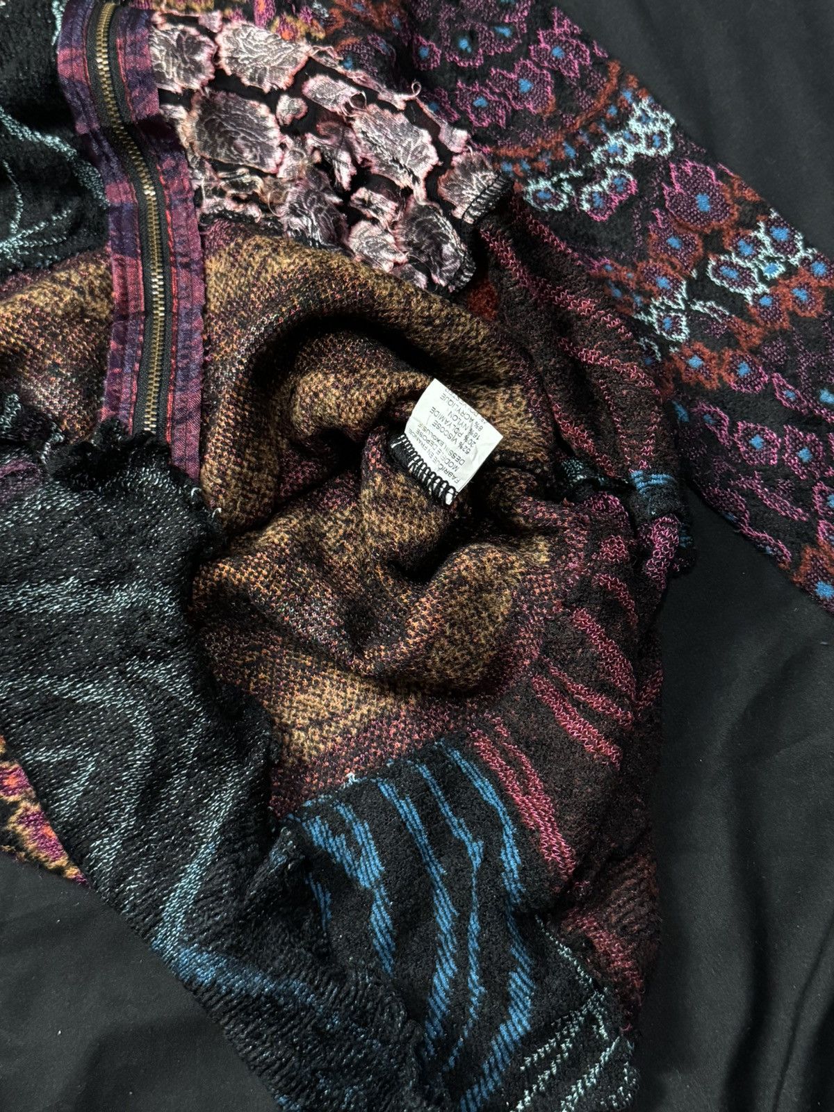 Hysteric Glamour × If Six Was Nine × Japanese Brand Fur Zipper Hoodie Louise Della Knit Archive style Size M / US 6-8 / IT 42-44 - 8 Thumbnail
