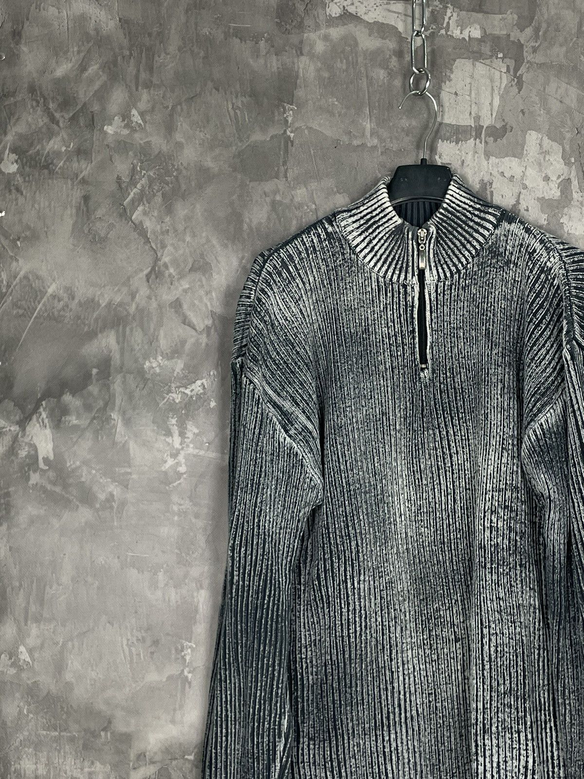 20471120 × Japanese Brand × Vintage Vintage Abstract Y2K Diesel Style Grunge 3D Sweater Size US L / EU 52-54 / 3 - 3 Thumbnail