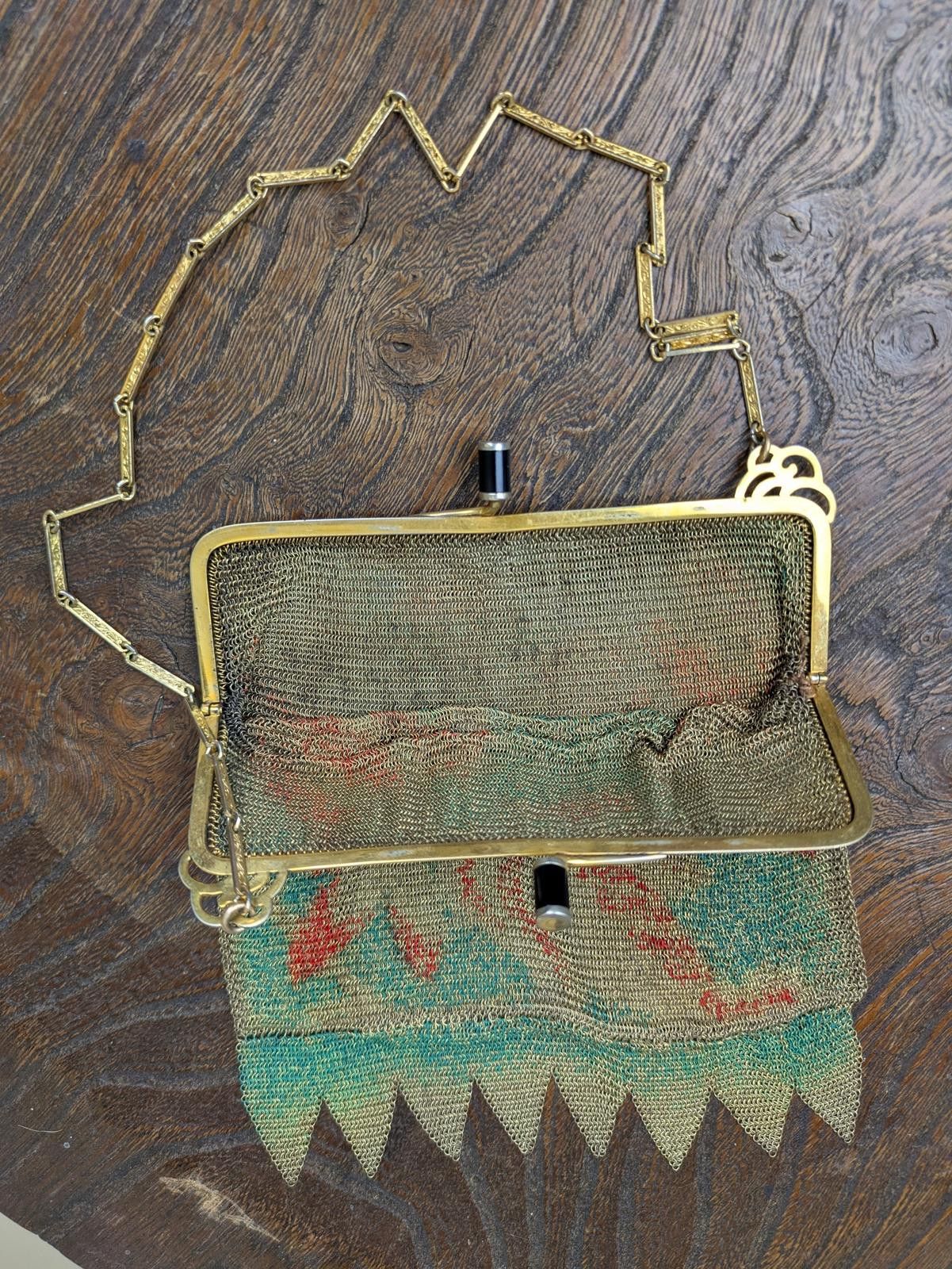 Other 1920's antique floral metal mesh bag Size ONE SIZE - 6 Thumbnail