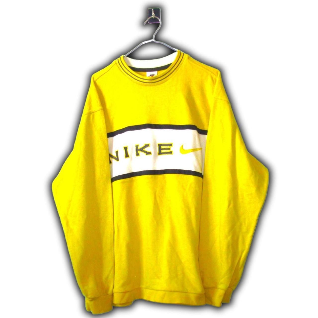 Nike Sweatshirt 90s Shirt Jersey Long Sleeves Size US M / EU 48-50 / 2 - 1 Thumbnail