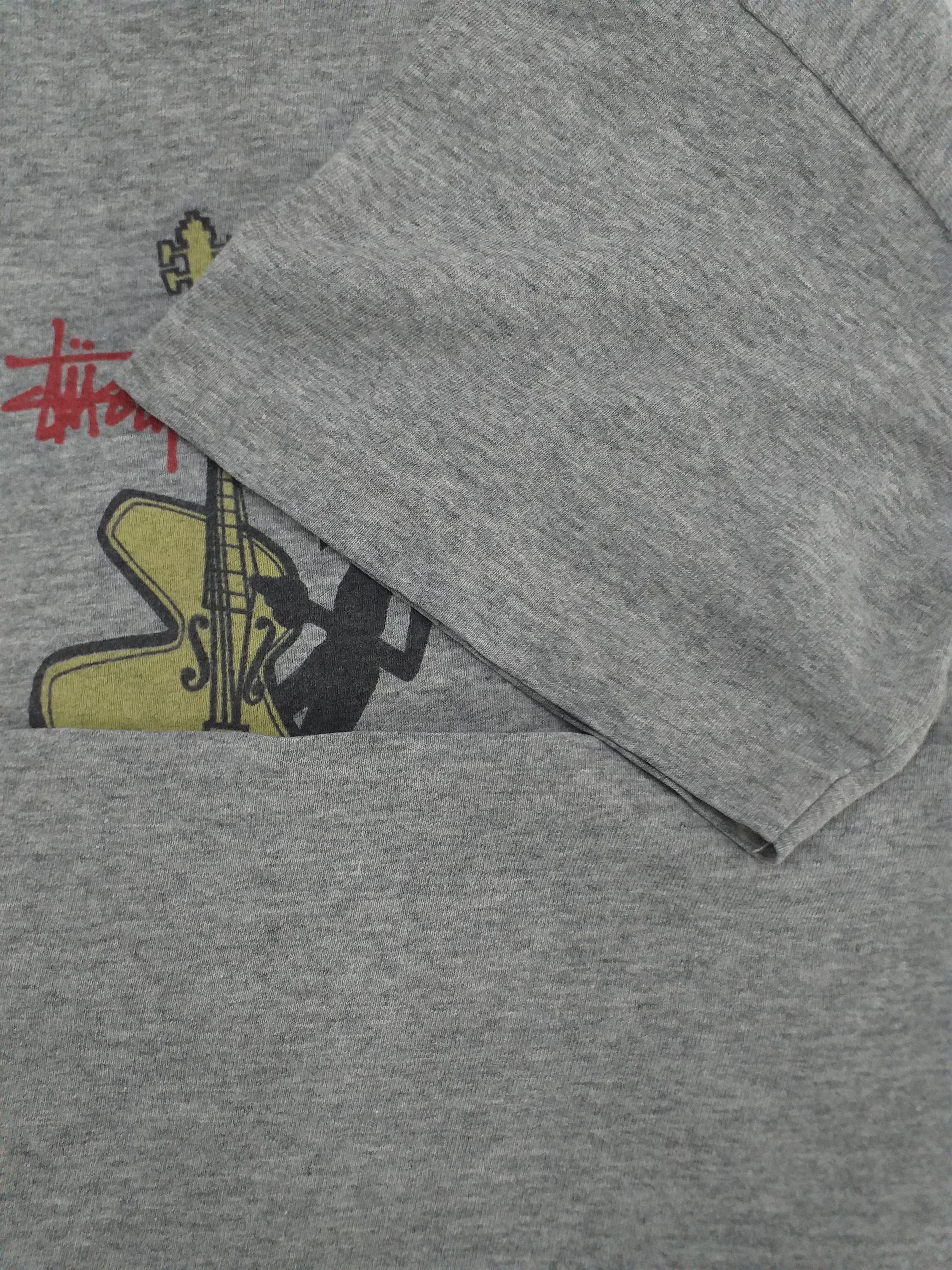 Stussy Vintage Stussy Trumpet Grey USA Tee - C031 Size US M / EU 48-50 / 2 - 5 Thumbnail