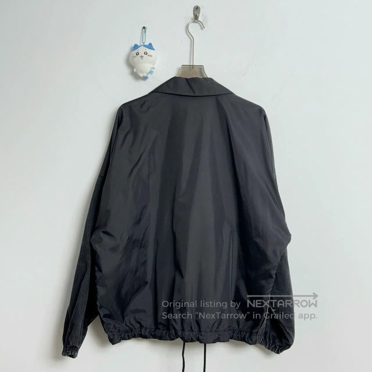 Balenciaga Balenciaga Denim Hybrid Windbreaker Jacket. Size US M / EU 48-50 / 2 - 3 Thumbnail