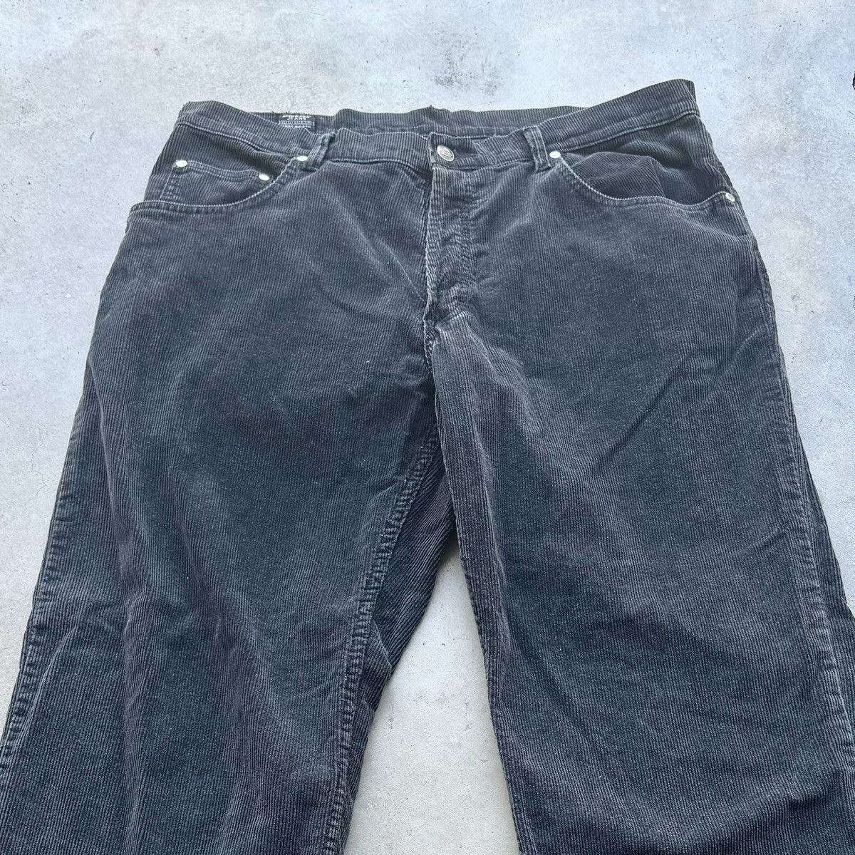 Dickies × Vintage VINTAGE DARK GREY CORDUROY DICKIES Size US 36 / EU 52 - 2 Thumbnail