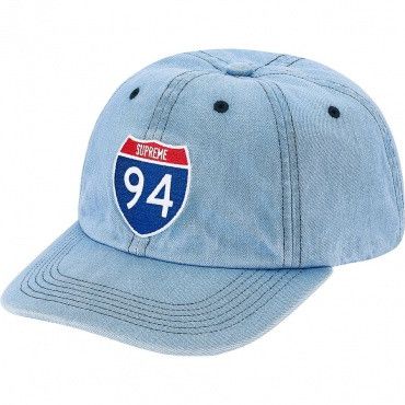 Supreme Supreme Interstate 6-Panel Light Denim cap hat fw 20 Size ONE SIZE - 1 Thumbnail