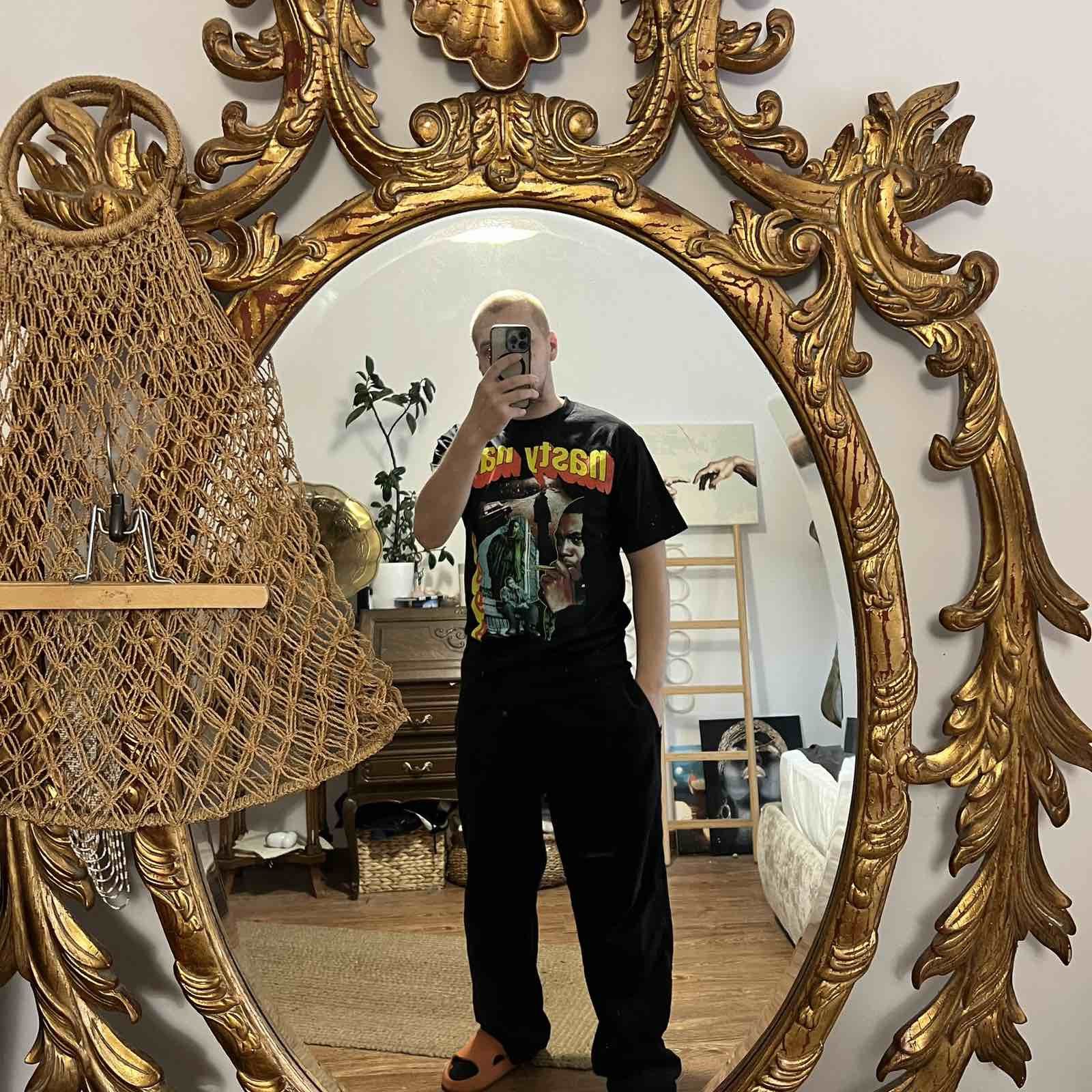 Band Tees × Nas × Rap Tees Vintage Nasty Nas Graphic Tee Sz M Size US M / EU 48-50 / 2 - 3 Thumbnail