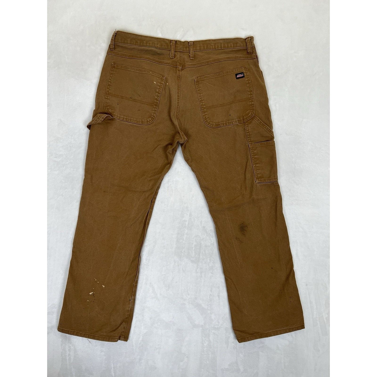 Dickies Dickies Carpenter Canvas Pants Workwear Utility Brown Size 3 Size US 36 / EU 52 - 8 Thumbnail