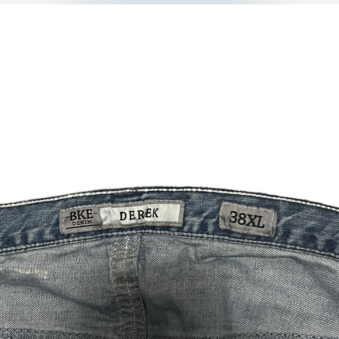 BKE Baggy Embroidered Y2K BKE Denim Jeans Size US 38 / EU 54 - 4 Thumbnail