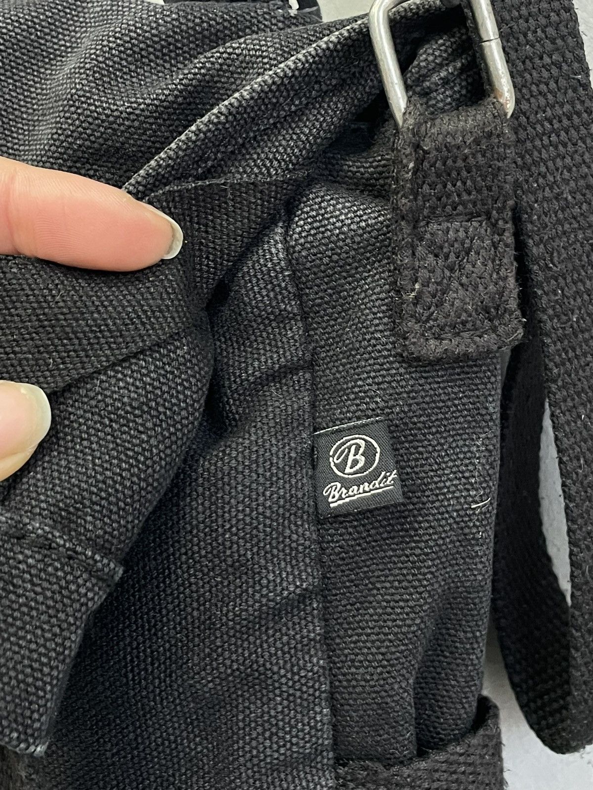 Junya Watanabe Black tactical crossbody bag buckle straps utility tech Size ONE SIZE - 5 Thumbnail