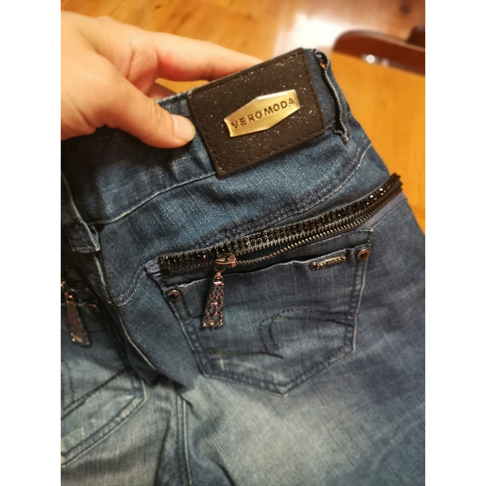 Hysteric Glamour × Japanese Brand × Vintage Vintage Japanese Brand Faded Low-rise Bootcut Denim Jeans Size US 30 / EU 46 - 5 Thumbnail