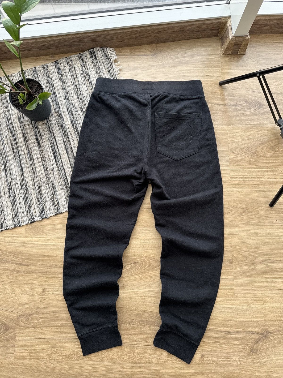 True Religion × Vintage True religion Embroidered logo distressed sweatpants Size US 30 / EU 46 - 7 Thumbnail