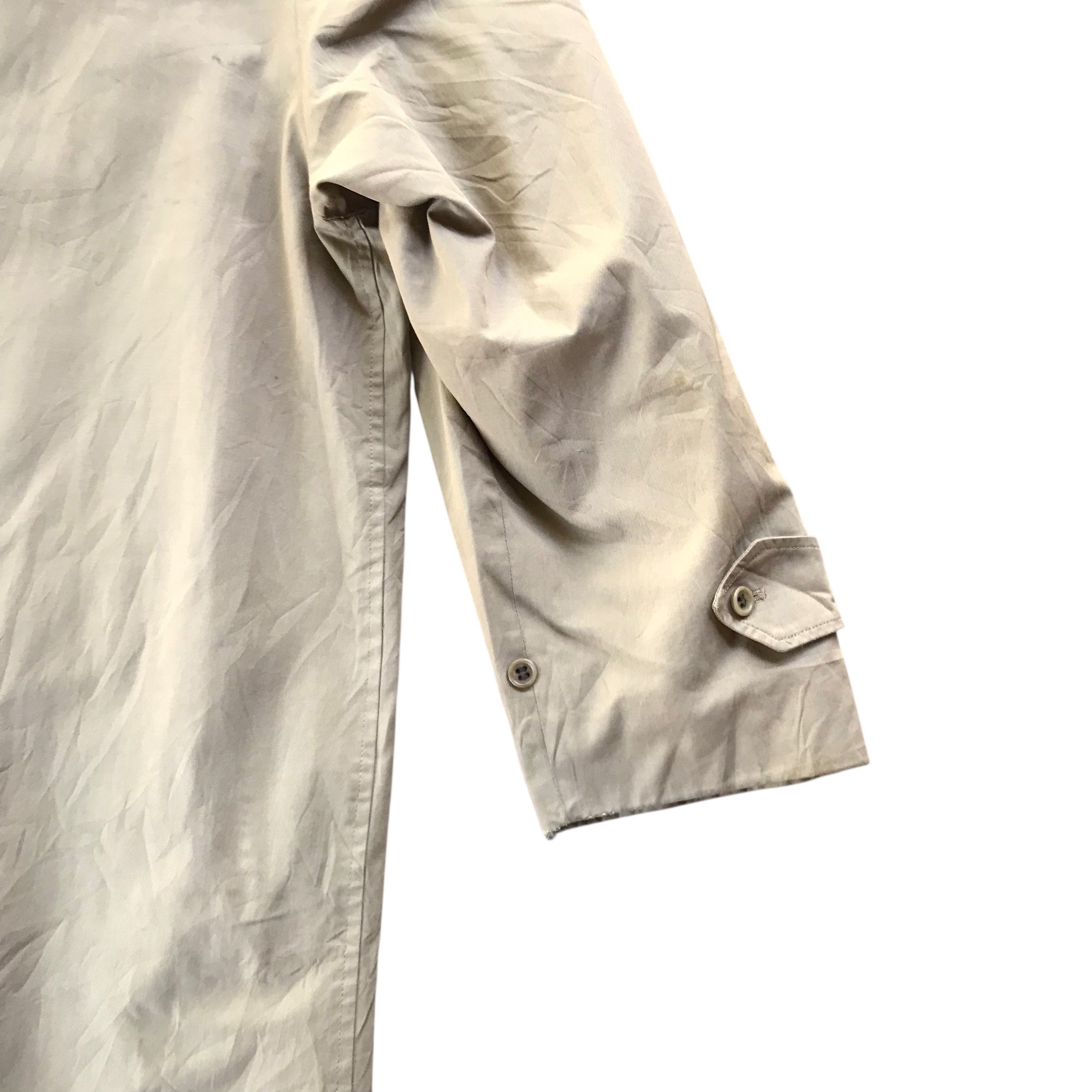 Burberry Vintage 80s Burberry Nova Check Trench Coat Made In England Size US M / EU 48-50 / 2 - 20 Thumbnail