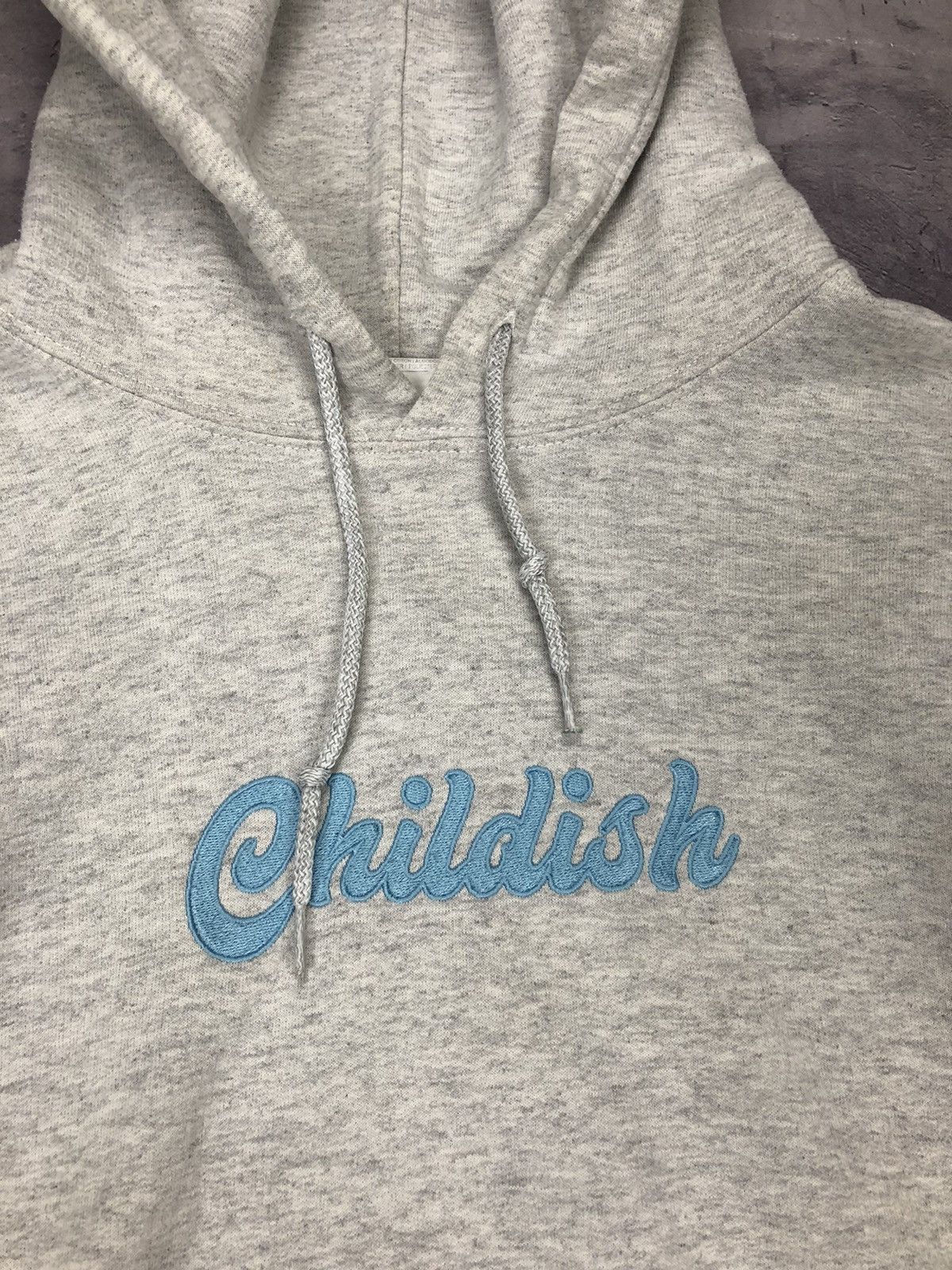 Childish Hoodie TGF Grey Blue Original hoodie 3/3