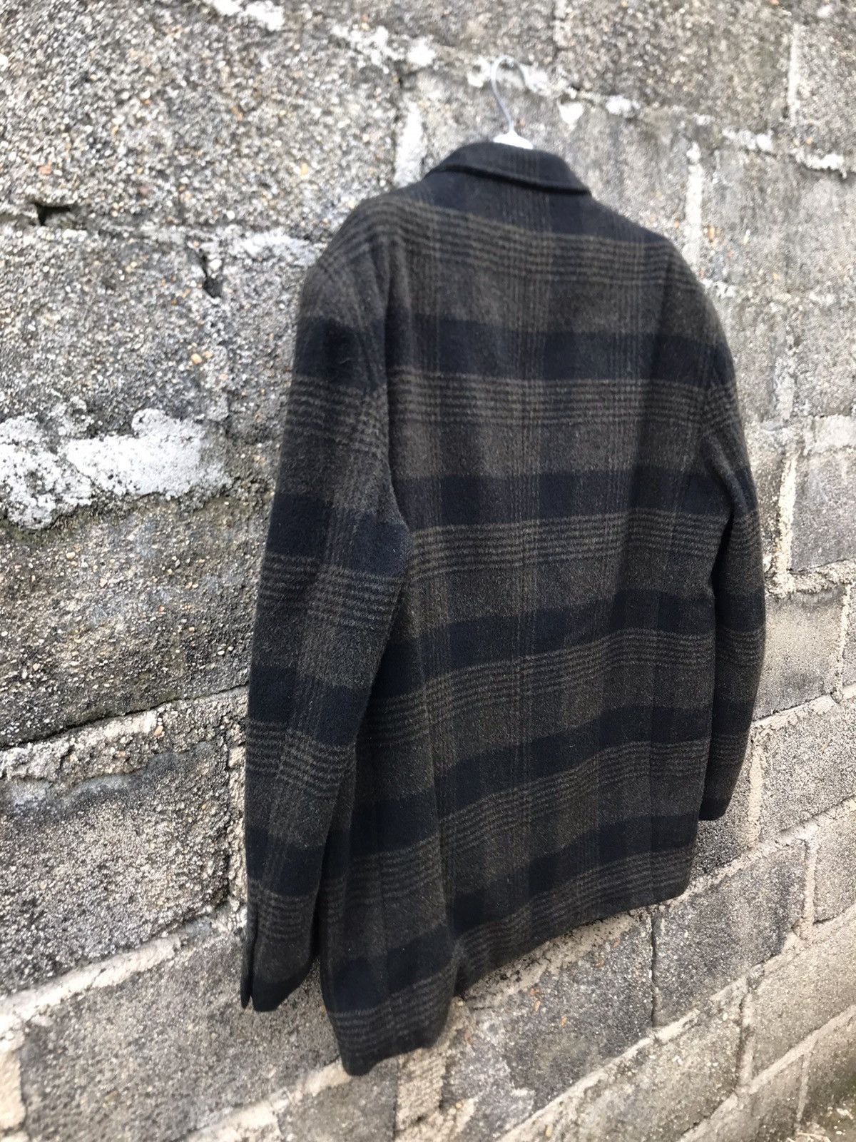 Japanese Brand ⚡️Vintage Posh Flannel Wool Coat Size US M / EU 48-50 / 2 - 11 Thumbnail