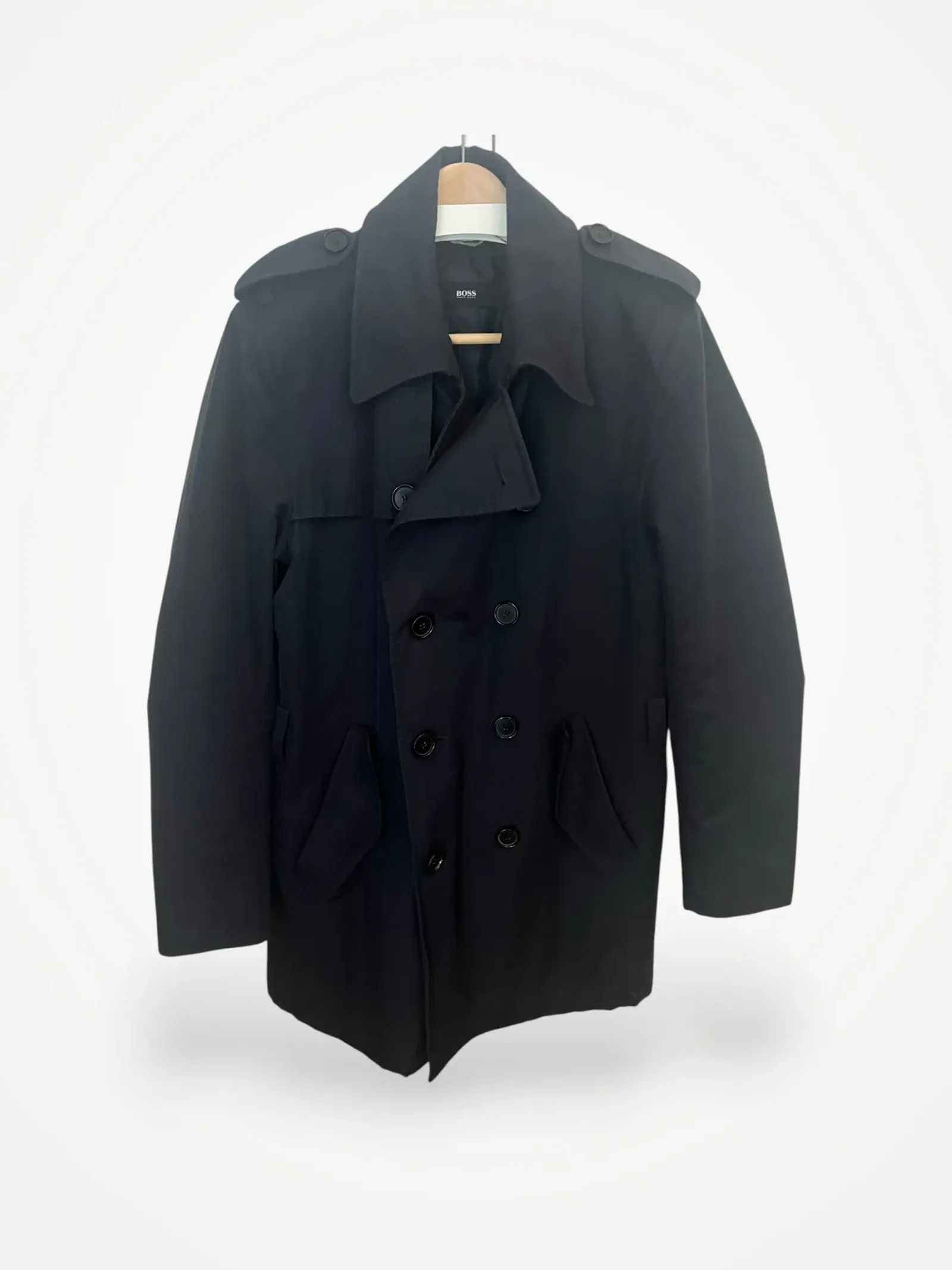 Hugo Boss Hugo Boss Trenchcoat Size US M / EU 48-50 / 2 - 1 Thumbnail