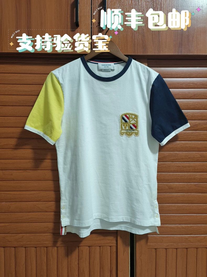 Thom Browne Thom Browne Round collar short sleeves Size US XS / EU 42 / 0 - 1 Thumbnail