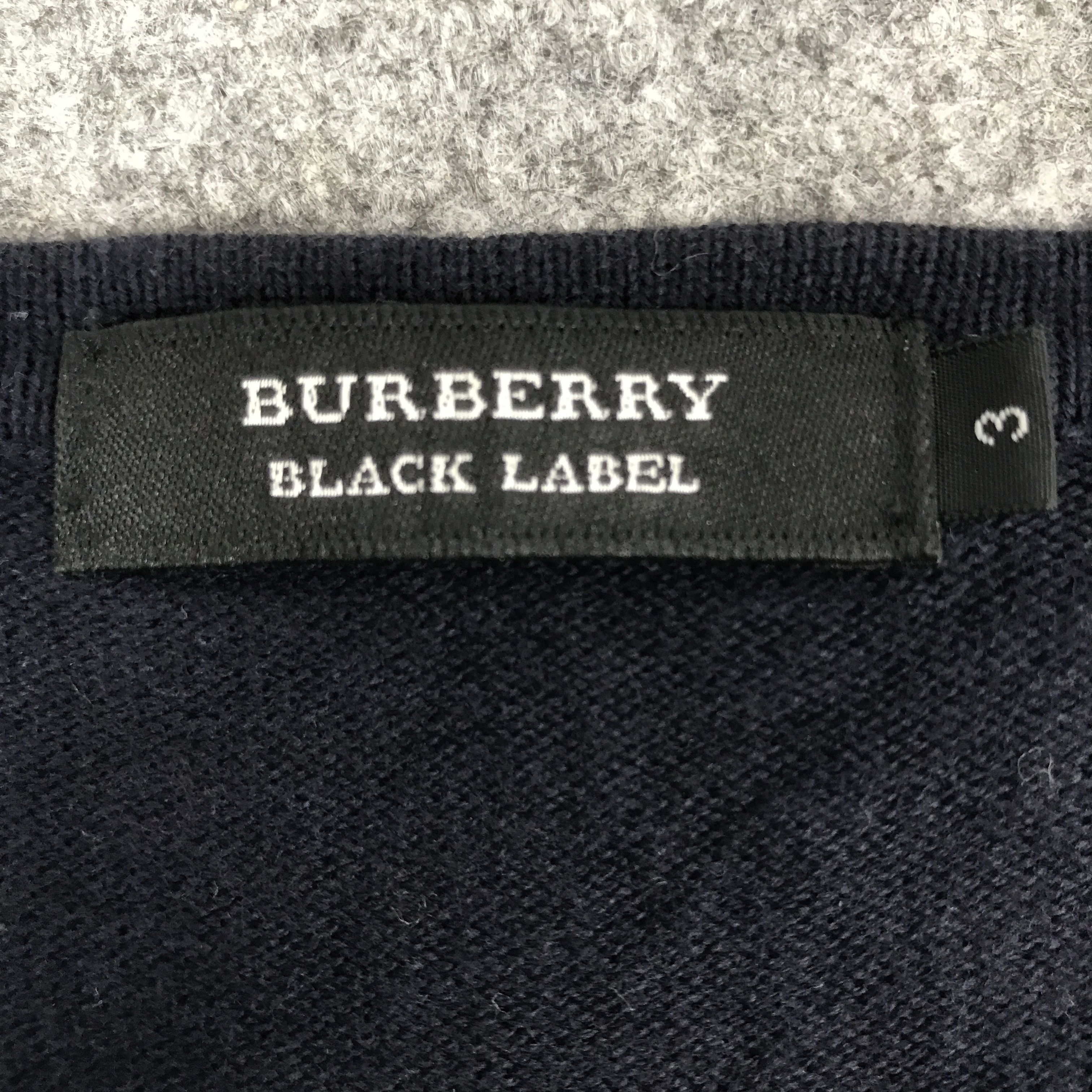 Black Label × Burberry × Vintage burberry black label v coller knitwear Size US M / EU 48-50 / 2 - 10 Thumbnail