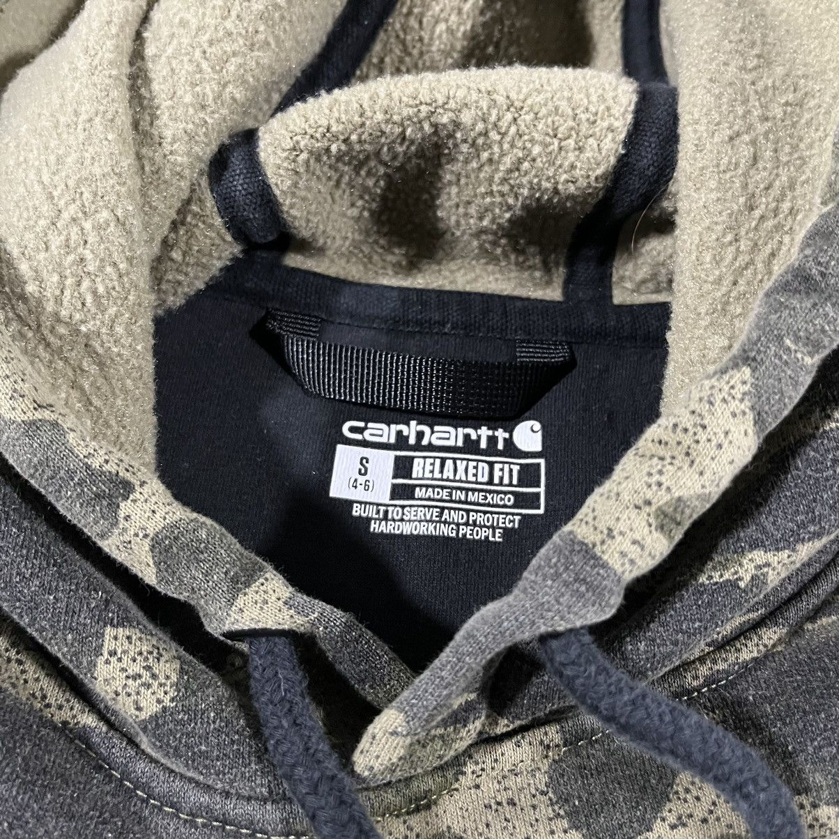 Carhartt Carhartt Camo Y2K Logo Hoodie Essential Skater Size Small Size US S / EU 44-46 / 1 - 6 Thumbnail