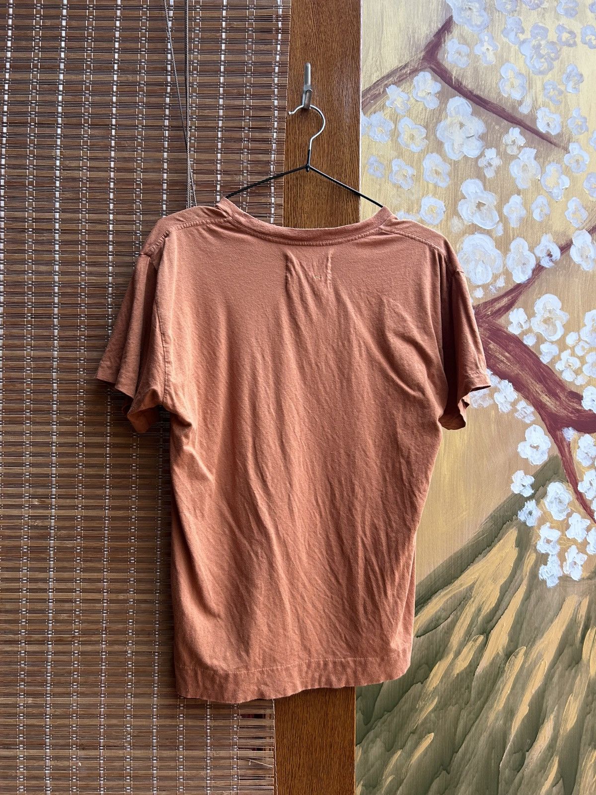 Margaret Howell MHL Margaret Howell Simple Tee Cotton Linen Jersey Brick Red Size XS / US 0-2 / IT 36-38 - 2 Thumbnail