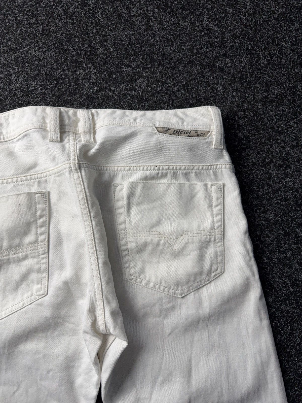Diesel × Japanese Brand Rare Diesel Industries Safado Distressed Denim Jeans Size US 34 / EU 50 - 15 Thumbnail