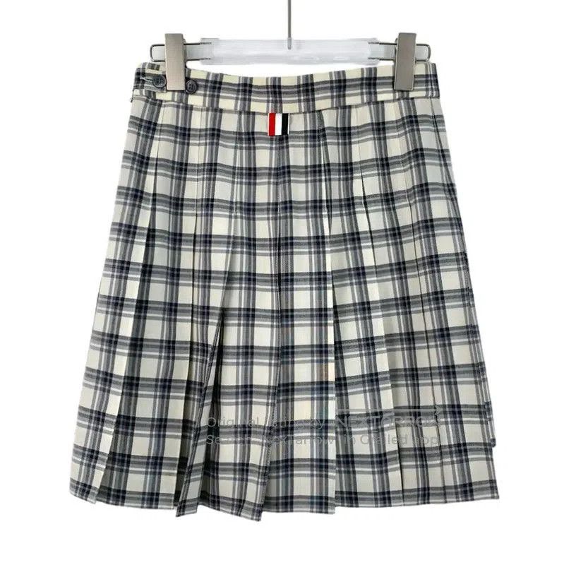 Thom Browne Thom Browne Colorblock Wool Mini Skirt . Size 23" - 2 Thumbnail
