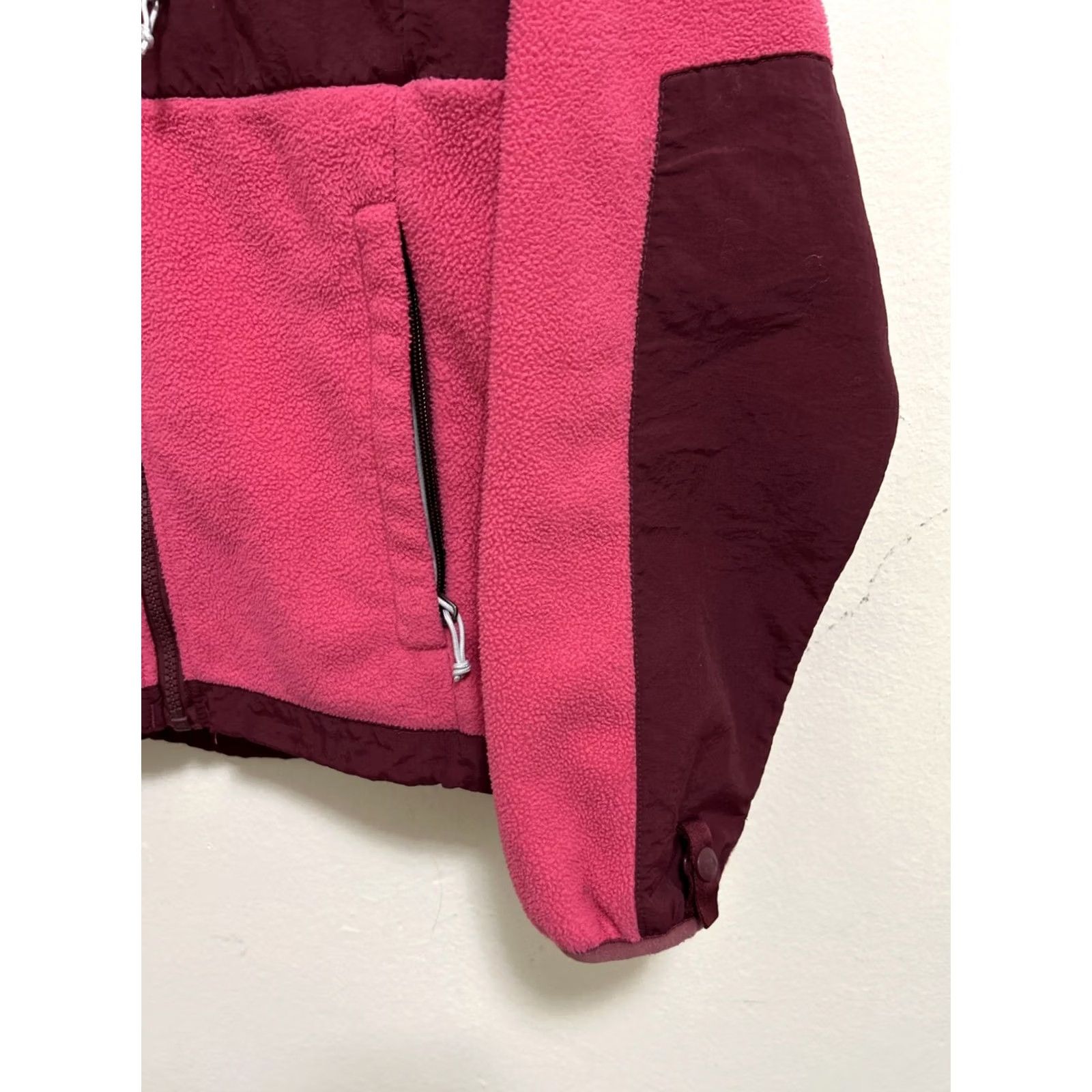 The North Face The North Face Denali Jacket Womens Small Pink Polartec Fleece YKK Full Zip Coat Size S / US 4 / IT 40 - 4 Thumbnail