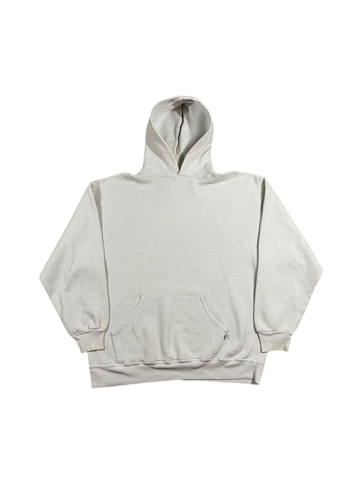 Russell Athletic Vintage Y2K Russell Athletic White Hoodie Sweatshirt Size US XL / EU 56 / 4 - 1 Thumbnail