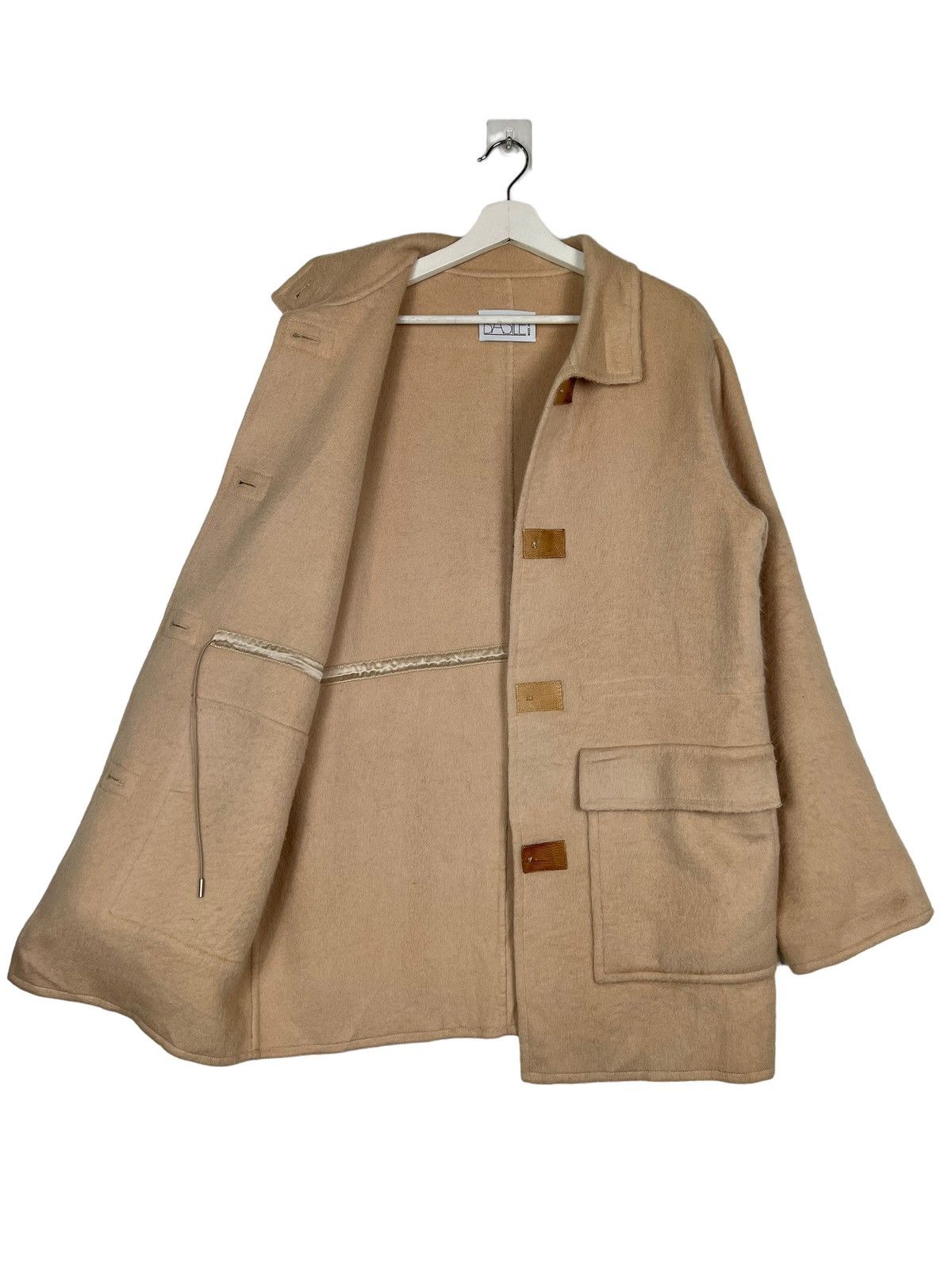 Other 🔥 BASILE MOHAIR WOOL COAT MASE IN ITALY Size US M / EU 48-50 / 2 - 9 Thumbnail