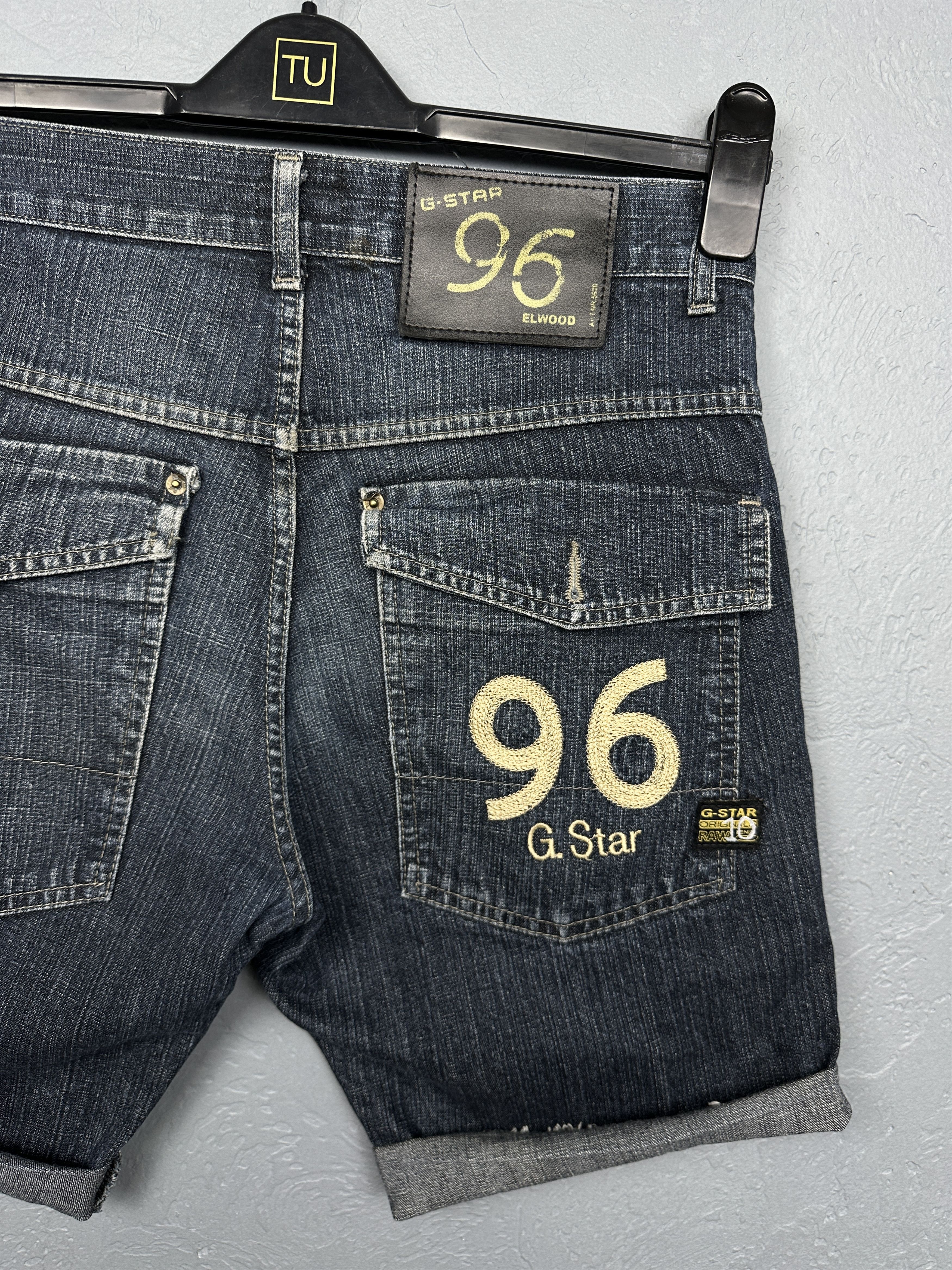 G-Star G Star Raw Vintage Mens Denim Shorts Size US 30 / EU 46 - 2 Thumbnail