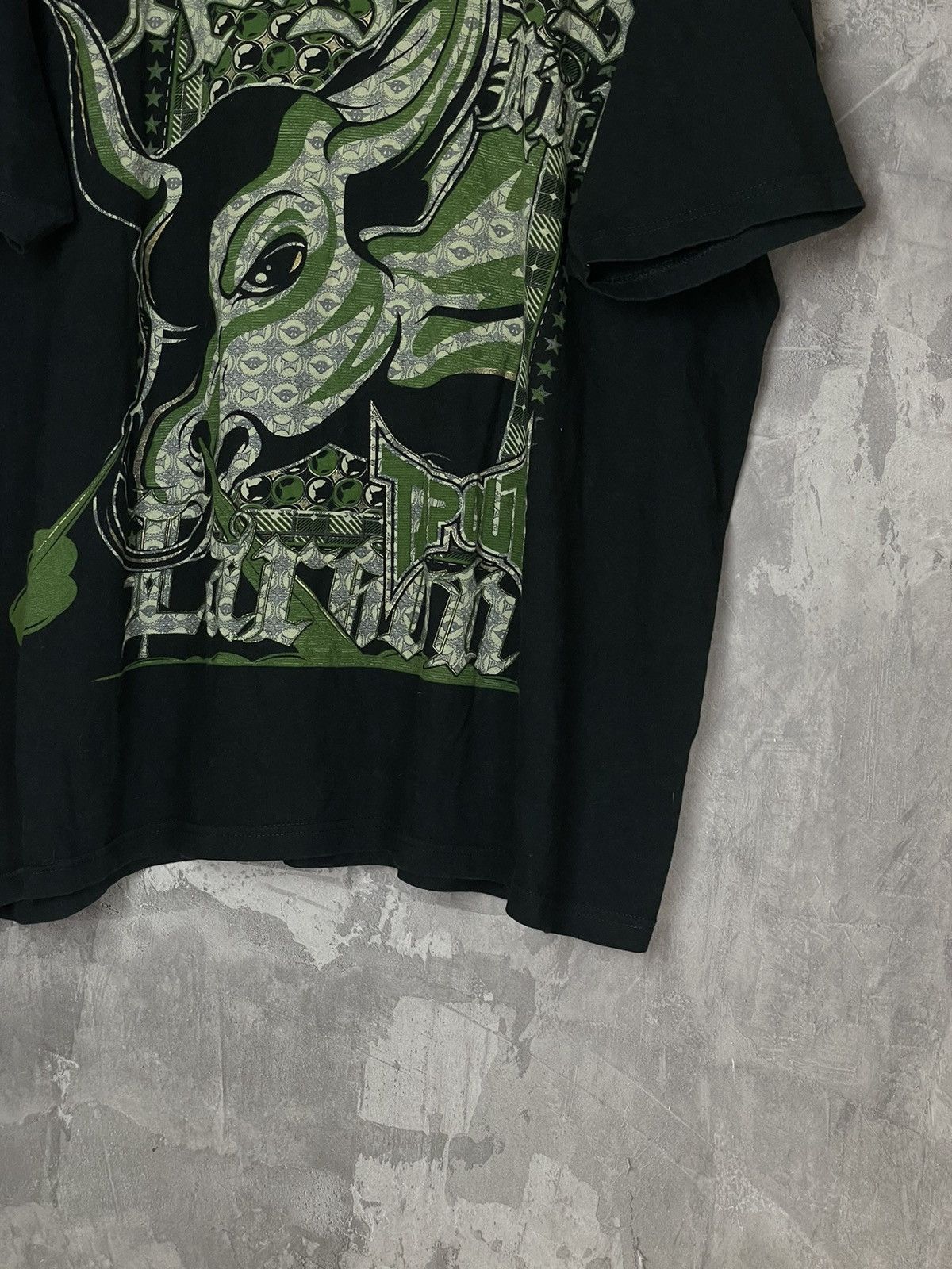 Affliction × Tapout × Vintage Crazy vintage y2k TAPOUT MPS skulls grunge skater t-shirt Size US XL / EU 56 / 4 - 6 Thumbnail