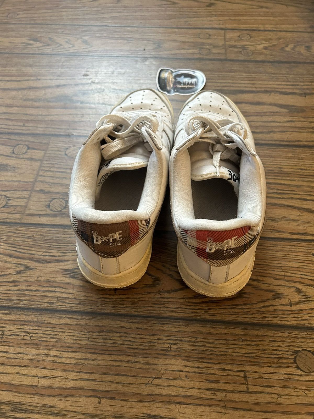 Bape Bape White / Bapestas Size US 9 / EU 42 - 4 Thumbnail