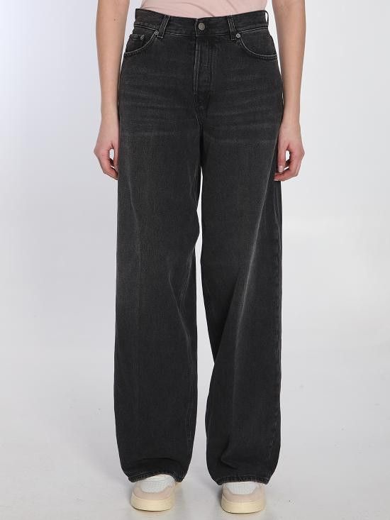 Haikure HAIKURE Women Denim Pants HEW03296 BLACK Size 28" / US 6 / IT 42 - 1 Thumbnail