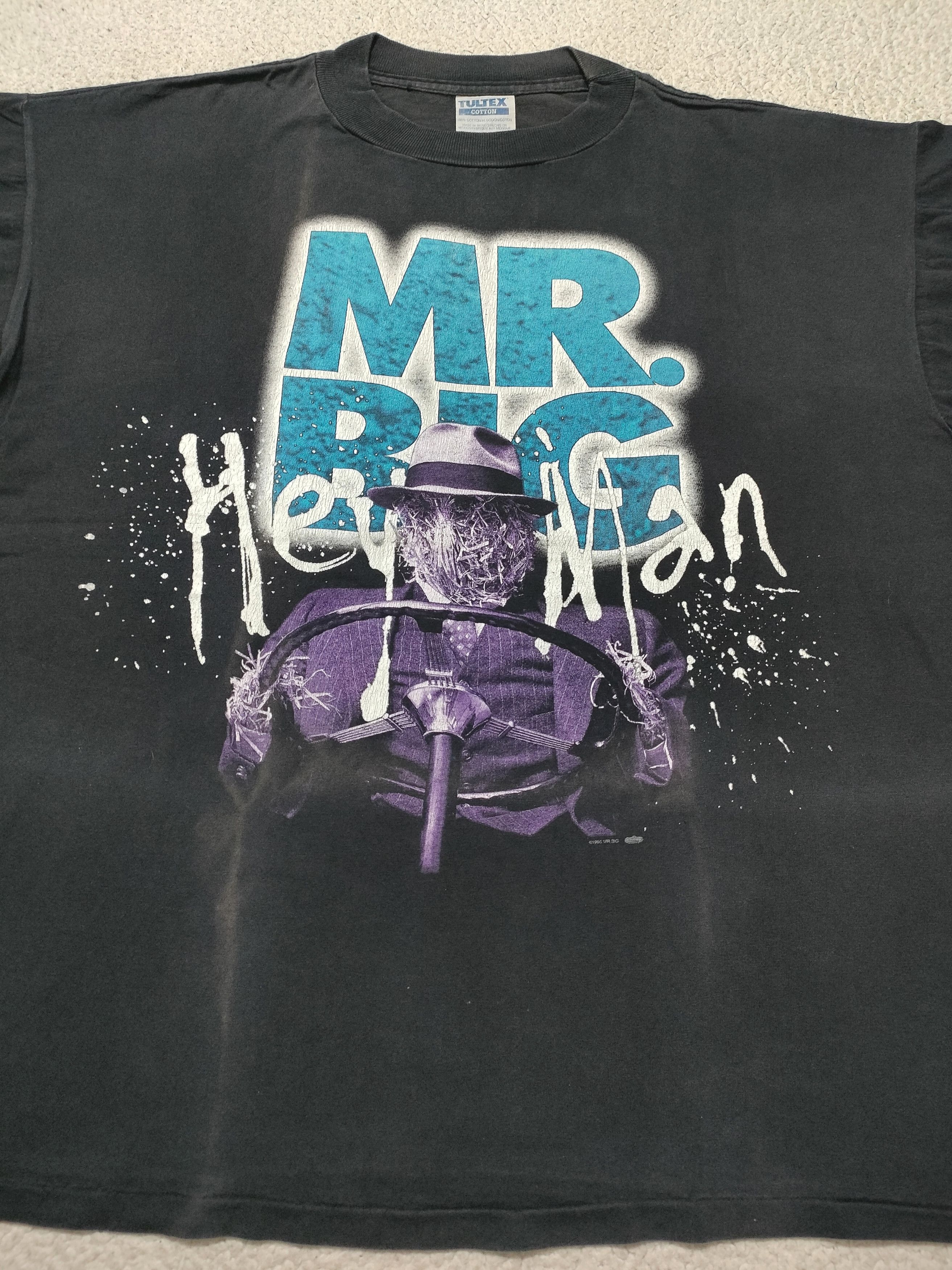 Band Tees 90s MR BIG "HEY MAN JAPAN TOUR '96" Vintage Band Tee Size US XL / EU 56 / 4 - 3 Thumbnail