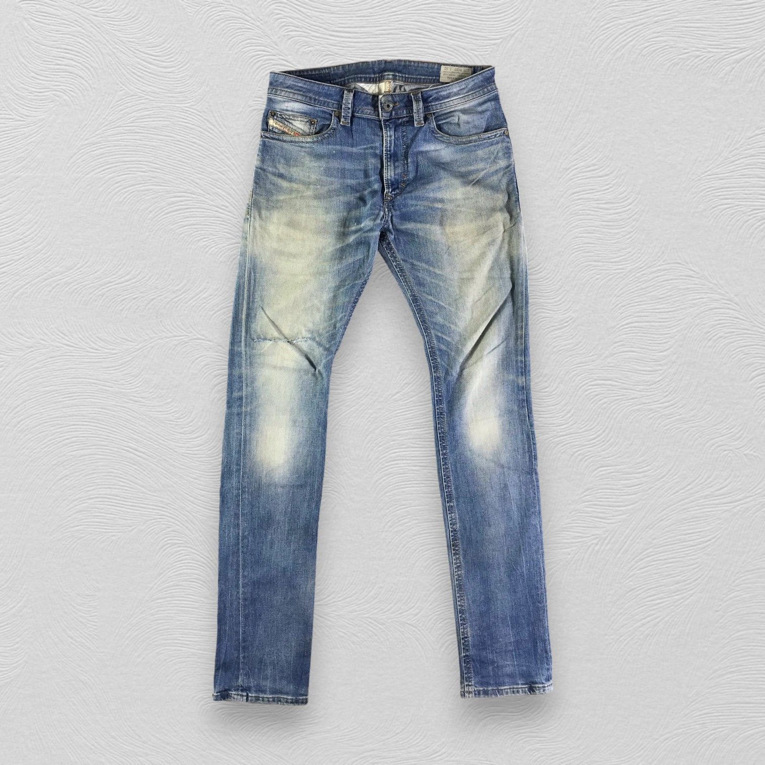 Diesel Diesel Jeans Ripped Skinny Denim KJ2459 Size US 29 - 1 Thumbnail