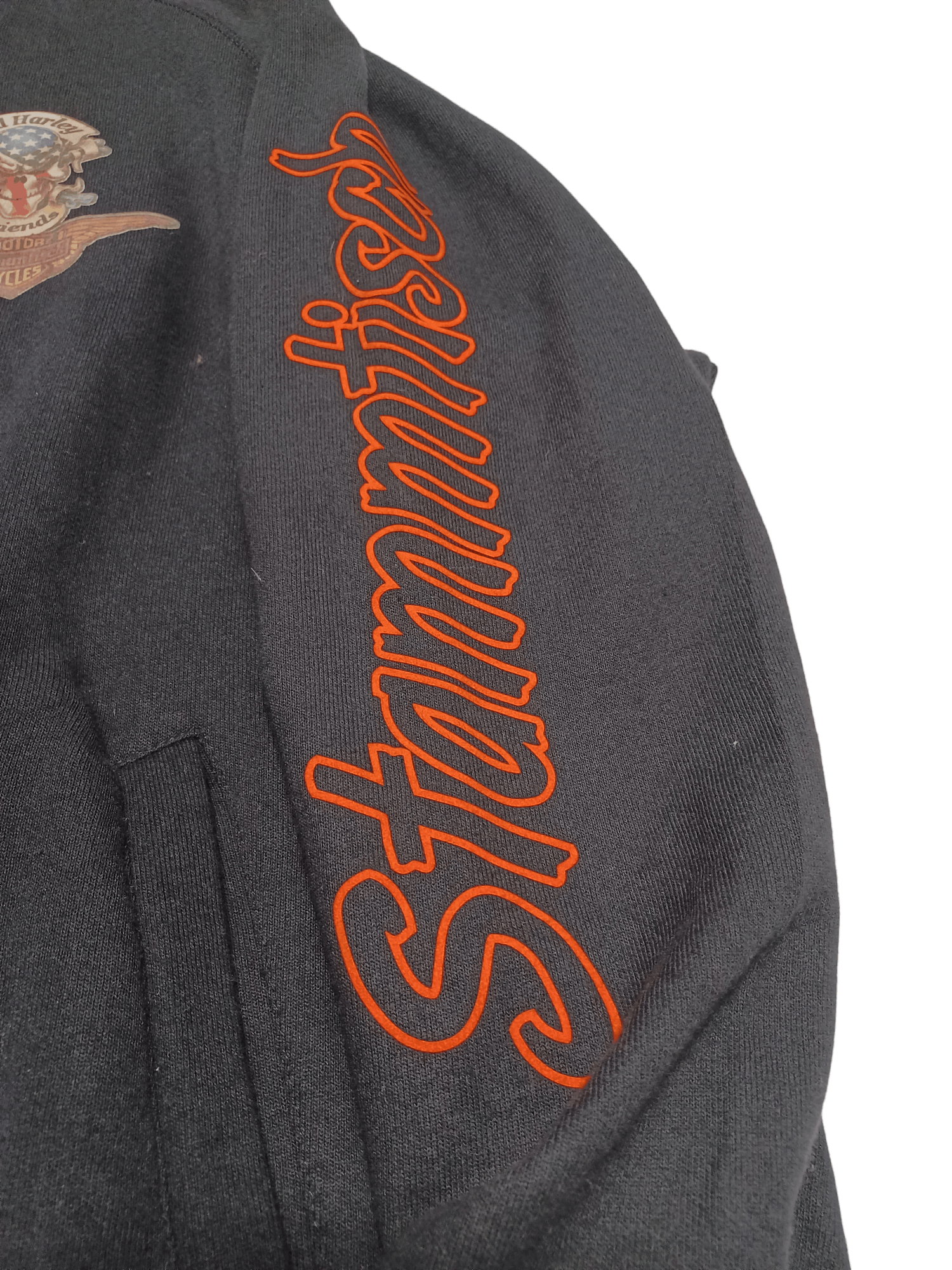 Fruit Of The Loom FRUIT OF THE LOOM HARLEY DAVIDSON VINTAGE ZIP HOODIE Size US XXL / EU 58 / 5 - 3 Thumbnail