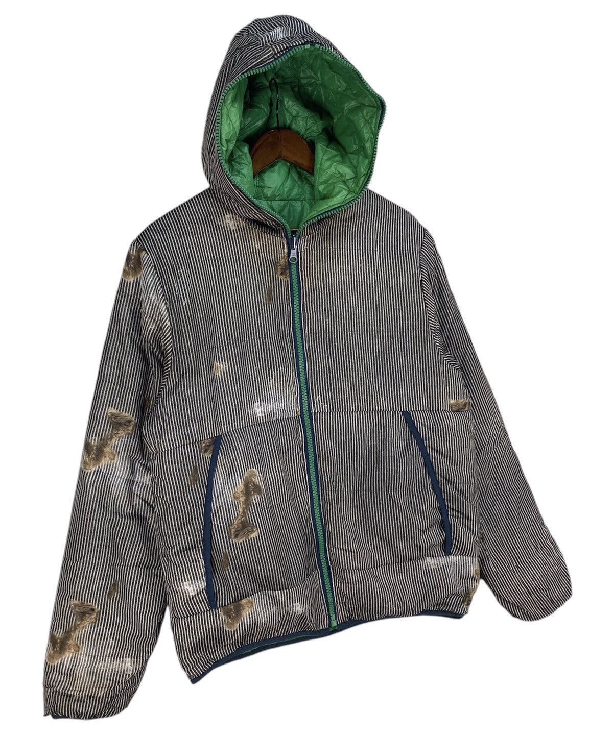 Billabong × Designer × Vintage 🔥RARE🔥VINTAGE BILLABONG REVERSIBLE HOODIE JACKET Size US XL / EU 56 / 4 - 2 Thumbnail