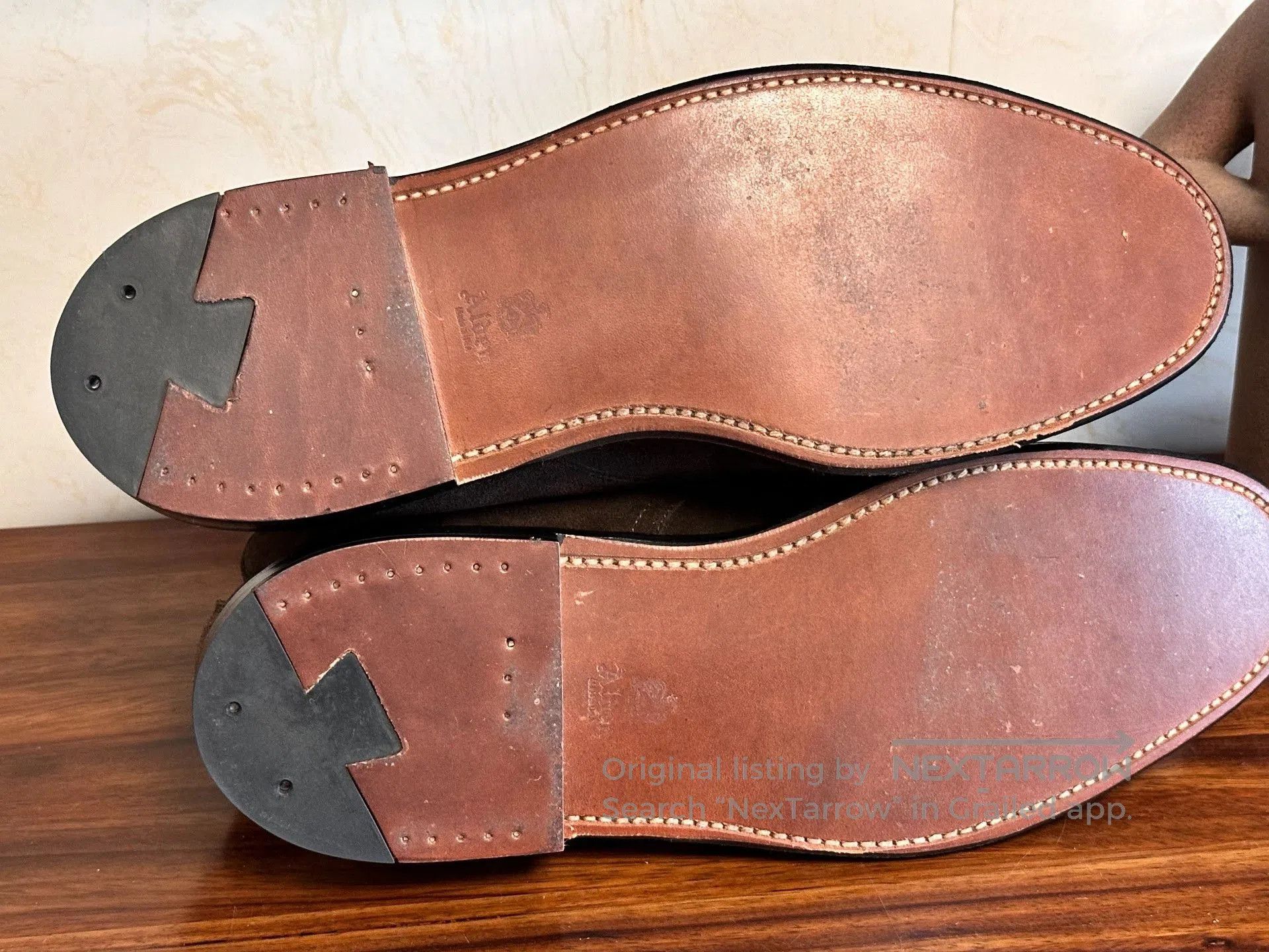 Alden Alden Captoe Clint Boot Brogue. Size US 9.5 / EU 42-43 - 7 Thumbnail
