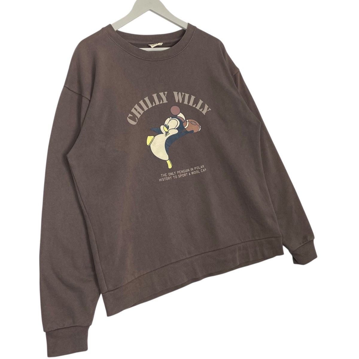 Vintage Vintage Disney Chilly Willy Cartoon Crewneck Brown Size XL Size US XL / EU 56 / 4 - 3 Thumbnail