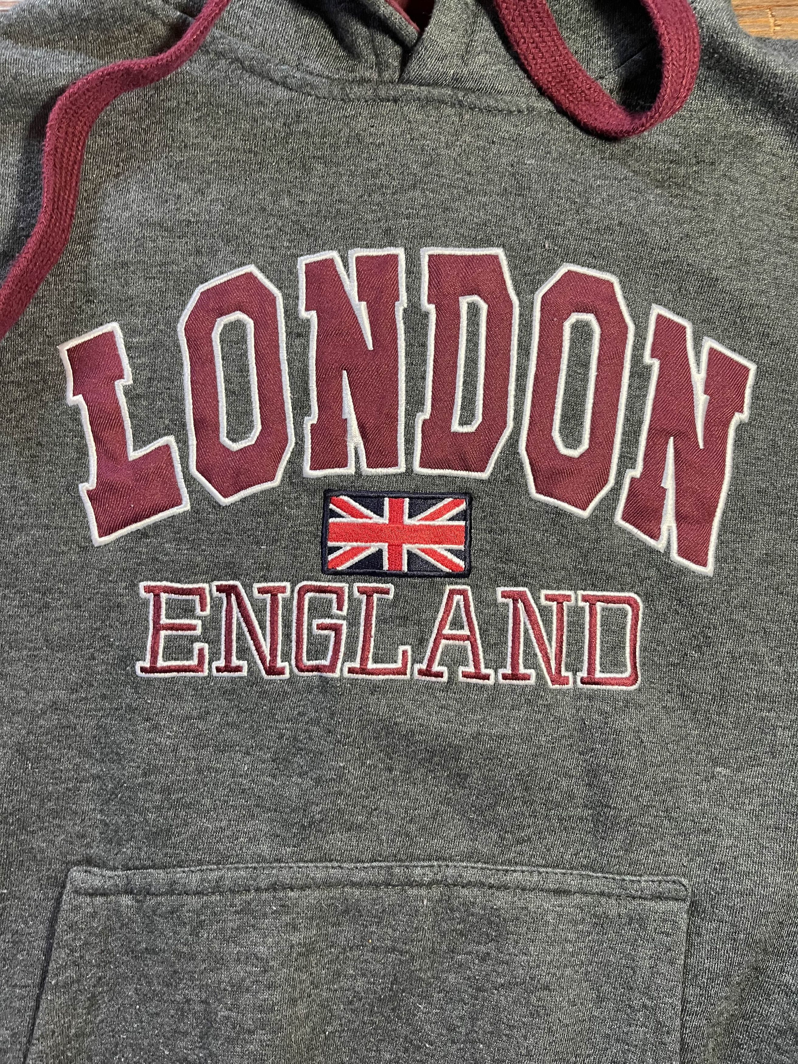 Vintage Y2K London, England Hoodie Size US S / EU 44-46 / 1 - 3 Thumbnail