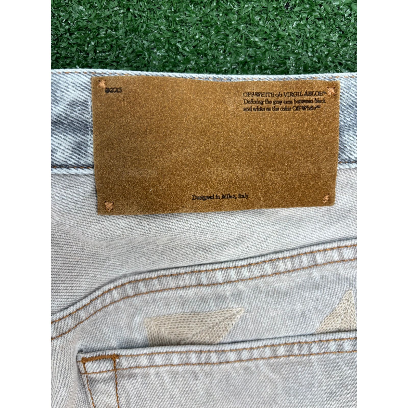 Off-White OFF-WHITE Women's Pink Marbled Shorts Size 27 Size 27" / US 4 / IT 40 - 2 Thumbnail