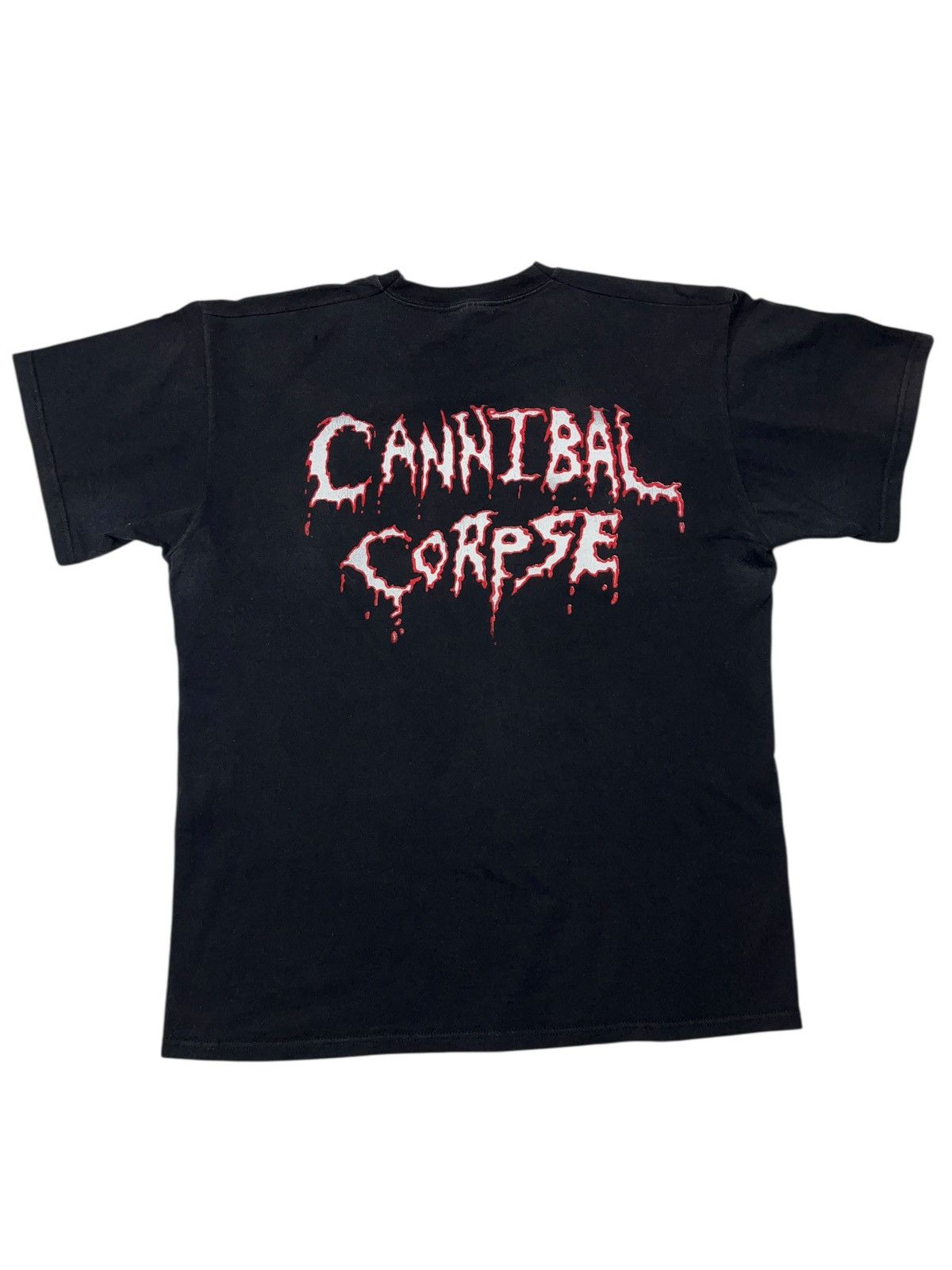 Band Tees Vintage 00s Cannibal Corpse Tomb of the Mutilated T-shirt Size US M / EU 48-50 / 2 - 2 Thumbnail