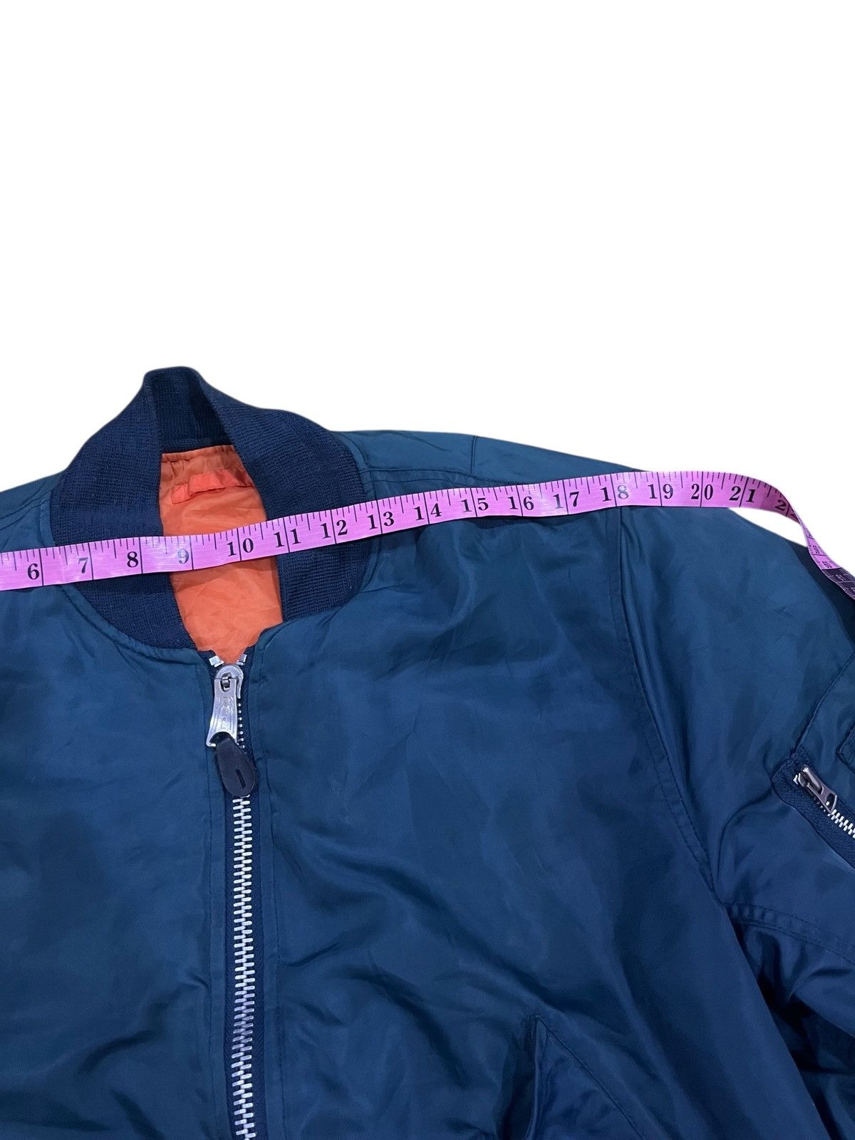 Alpha Industries vintage MA-1 ALPHA INDUSTRIES BOMBERS JAKET Size US M / EU 48-50 / 2 - 12 Thumbnail